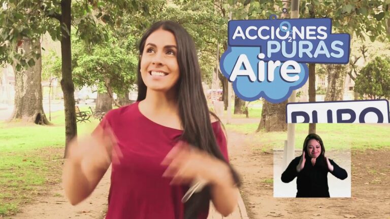 Respirando aire puro en Bogotá