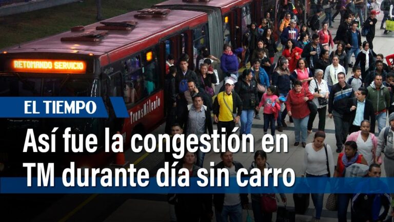 Mejorando el transporte p&uacute;blico en Bogot&aacute; durante las horas pico