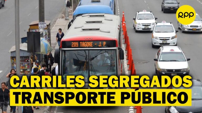 El impacto del transporte en carriles exclusivos
