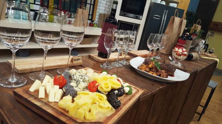 Maridaje de vinos en feria vin&iacute;cola