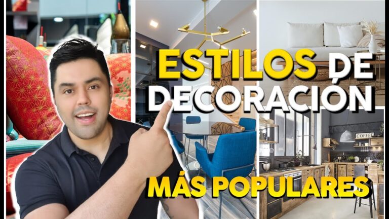 Estilos de Decoraci&oacute;n para tu Hogar