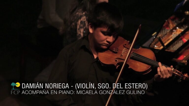 Intérpretes de música clásica en la capital