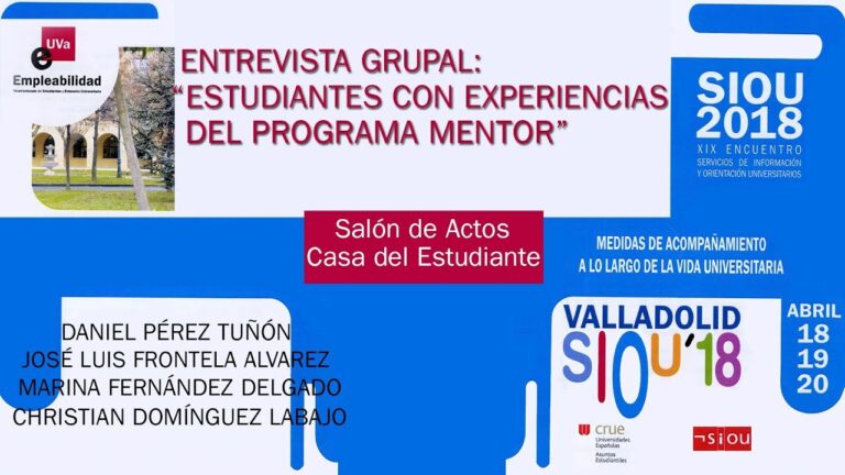 Experiencias de mentoría en la vida universitaria: Claves para el éxito académico