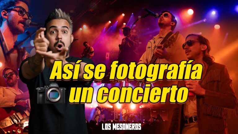 5 t&eacute;cnicas profesionales para fotografiar espect&aacute;culos