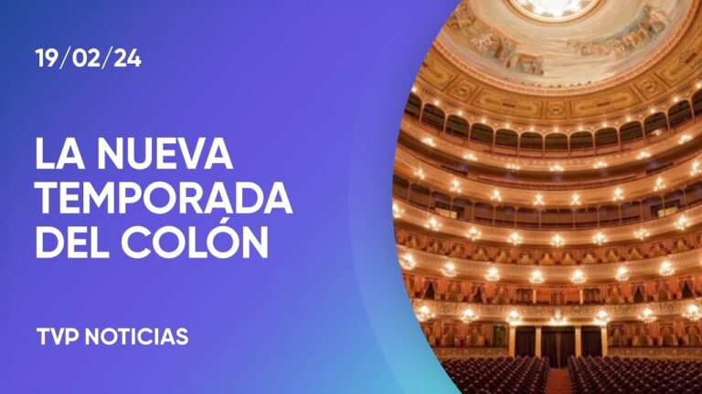 Espect&aacute;culos destacados en el Teatro Col&oacute;n