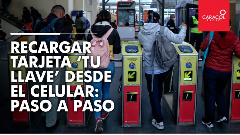 Gu&iacute;a para Recargar tu Tarjeta TM en Bogot&aacute;
