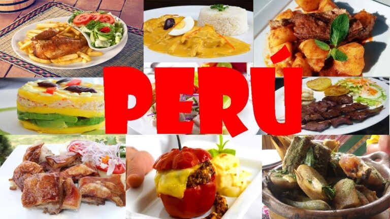 Deliciosos platos típicos regionales