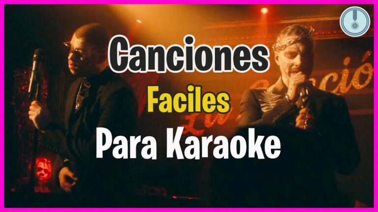 Canciones populares para karaoke: &Eacute;xitos garantizados