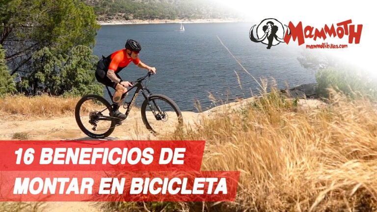 Los beneficios de andar en bicicleta