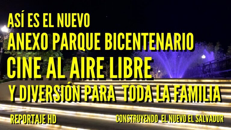 Programaci&oacute;n de Cine al Aire Libre en la Ciudad
