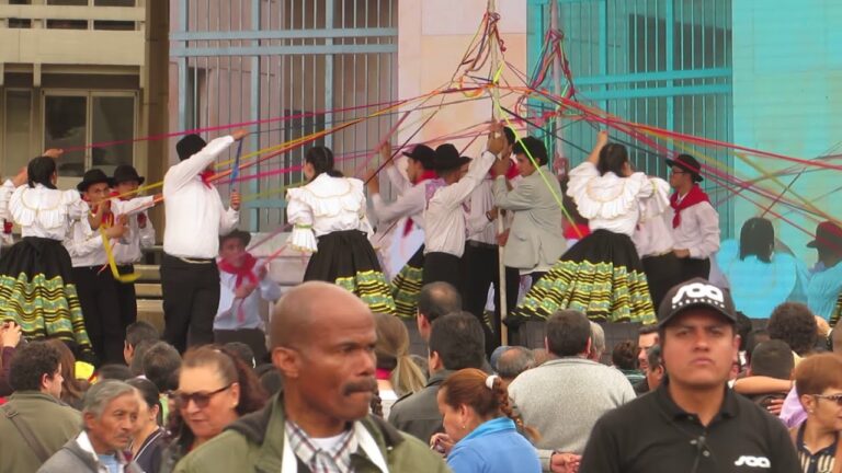 Danza en los mercados de Bogot&aacute;