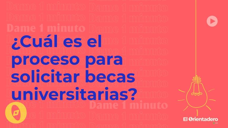 Requisitos para solicitar becas universitarias