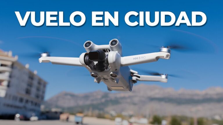 Fotograf&iacute;a con drones en la ciudad