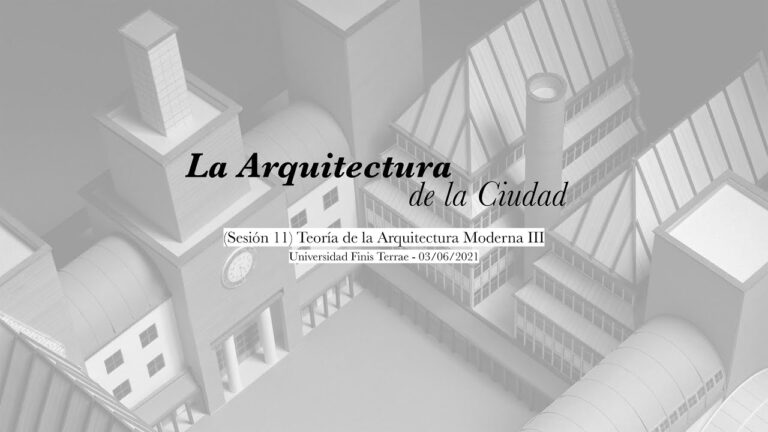 La influencia de la arquitectura urbana