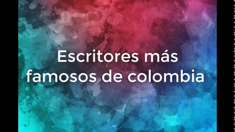 Escritores destacados de Bogot&aacute;