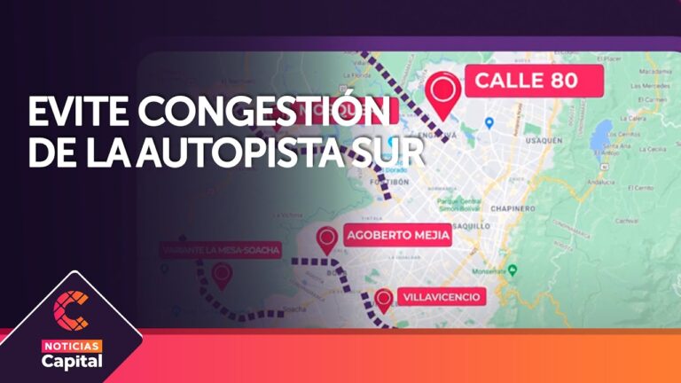 Mejores rutas para evitar congestión