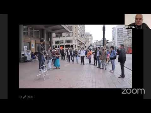 Escenas art&iacute;sticas en las calles de Bogot&aacute;