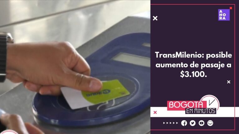 Tarifas del TransMilenio en Bogot&aacute;: Gu&iacute;a Actualizada